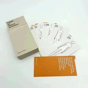 Poses  for Fashion Illustration (Card Box): 100 essential figure template cards